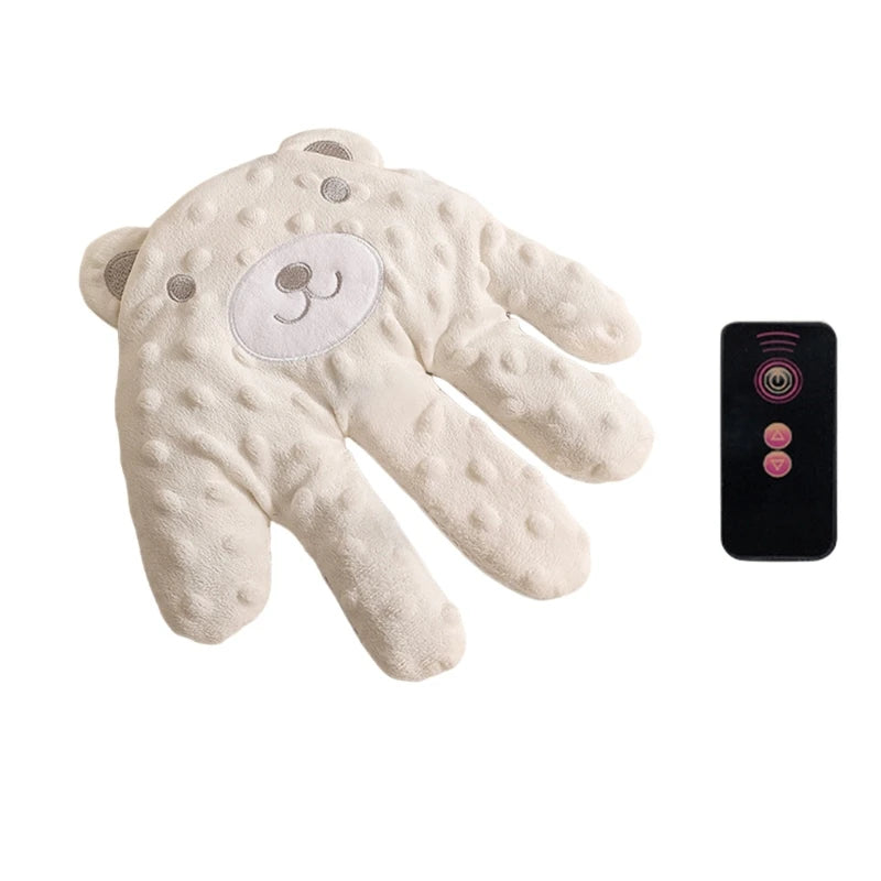 Cartoon Toddler Sleep Pillow Soothing Hand Designing with Remote Control for Newborns Baby Relaxation and Peaceful Sleep