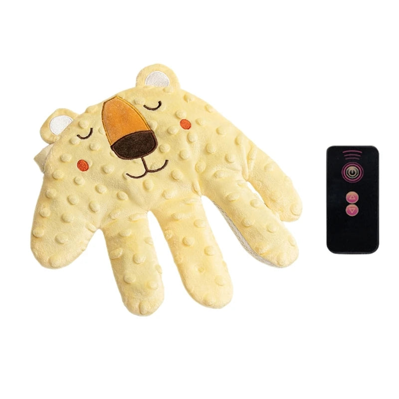 Cartoon Toddler Sleep Pillow Soothing Hand Designing with Remote Control for Newborns Baby Relaxation and Peaceful Sleep