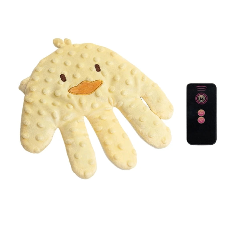 Cartoon Toddler Sleep Pillow Soothing Hand Designing with Remote Control for Newborns Baby Relaxation and Peaceful Sleep