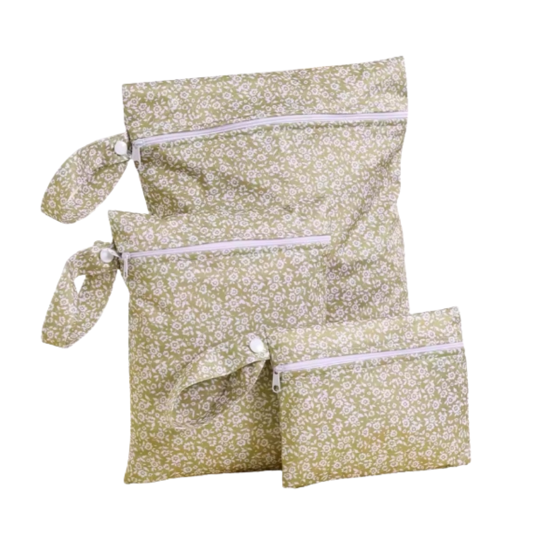 3-delige set Waterproof zakken - Voor kinderkleding, borstkolf, zwemkleding of herbruikbare luiers
