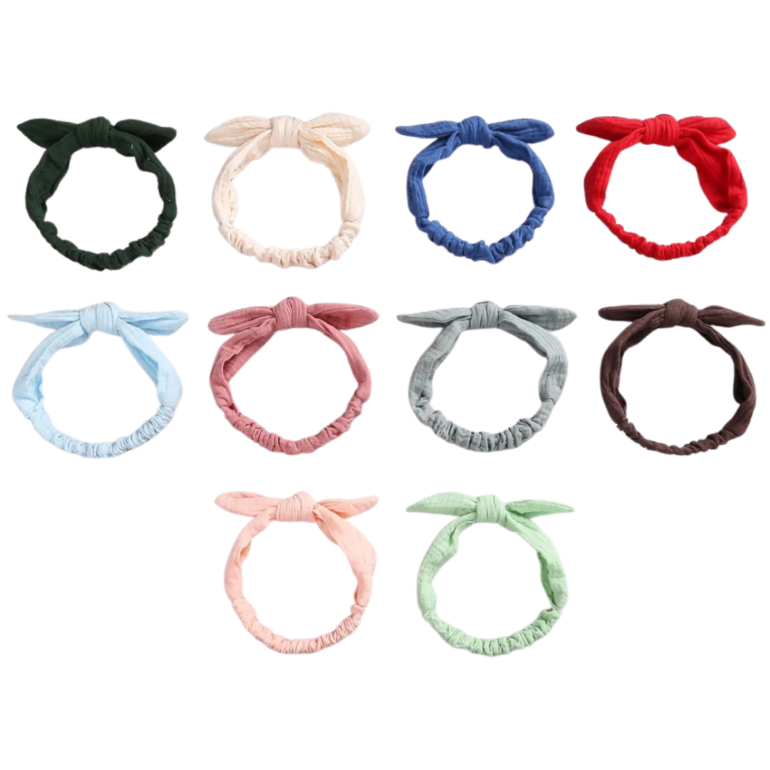Rabbit Ears Baby Girl Hoofdband β Comfortabele en stijlvolle haarband voor je kleintje