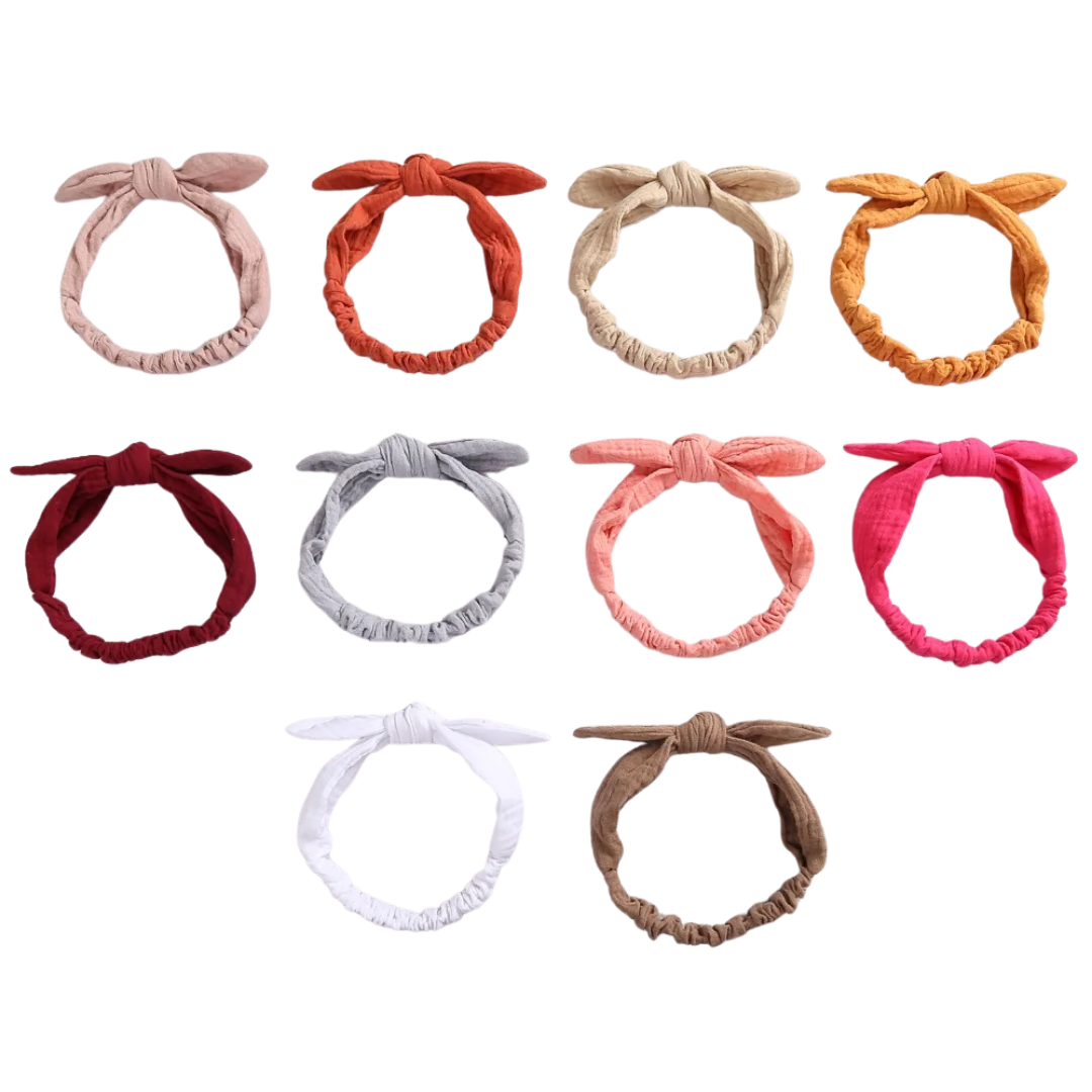 Rabbit Ears Baby Girl Hoofdband β Comfortabele en stijlvolle haarband voor je kleintje