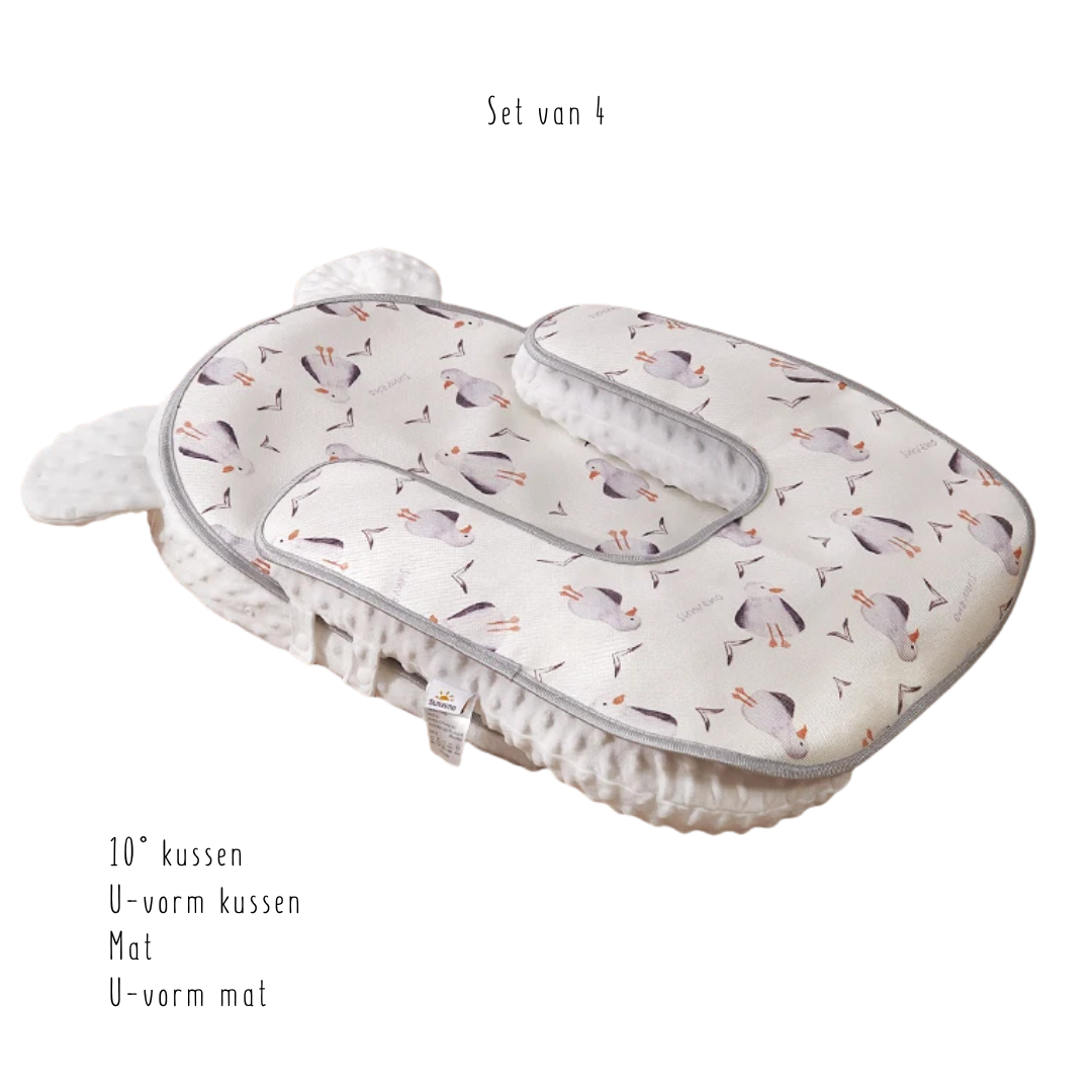 Original Newborn Portable Slope Pad β Baby voedingskussen tegen reflux en spugen