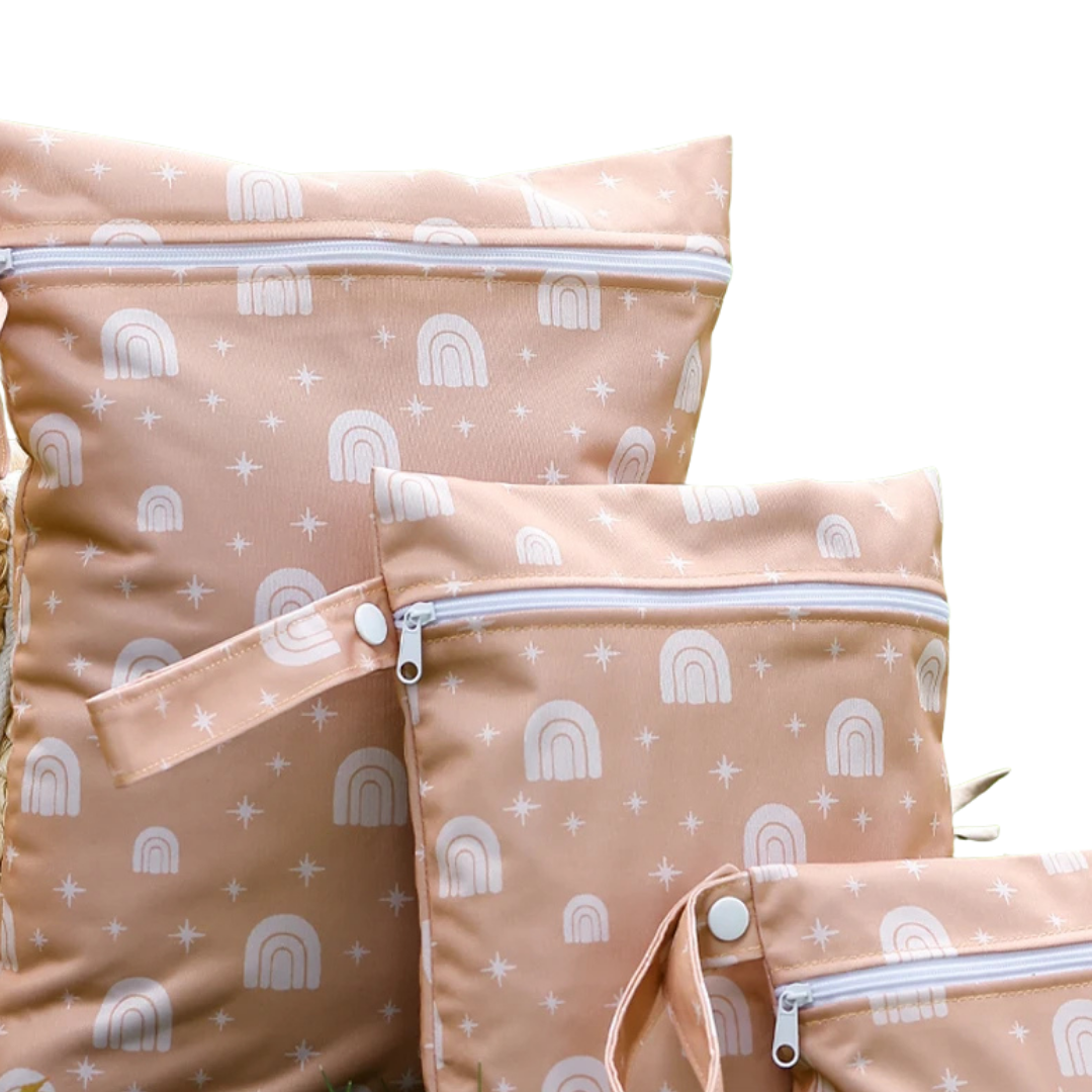 3-delige set Waterproof zakken - Voor kinderkleding, borstkolf, zwemkleding of herbruikbare luiers