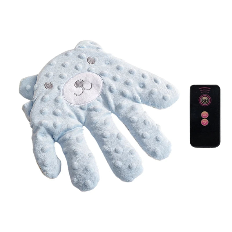 Cartoon Toddler Sleep Pillow Soothing Hand Designing with Remote Control for Newborns Baby Relaxation and Peaceful Sleep