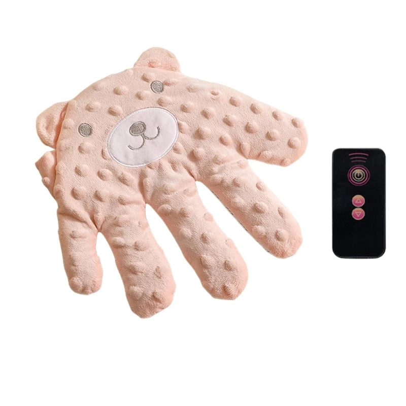 Cartoon Toddler Sleep Pillow Soothing Hand Designing with Remote Control for Newborns Baby Relaxation and Peaceful Sleep