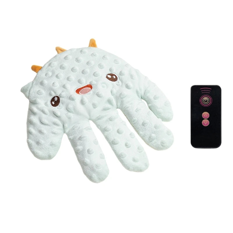 Cartoon Toddler Sleep Pillow Soothing Hand Designing with Remote Control for Newborns Baby Relaxation and Peaceful Sleep