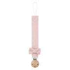 Pacifier Chain with Clip & Bow Designs Colorful & Attention Grabbing Pacifier Clip Teething Toy Holder Essential