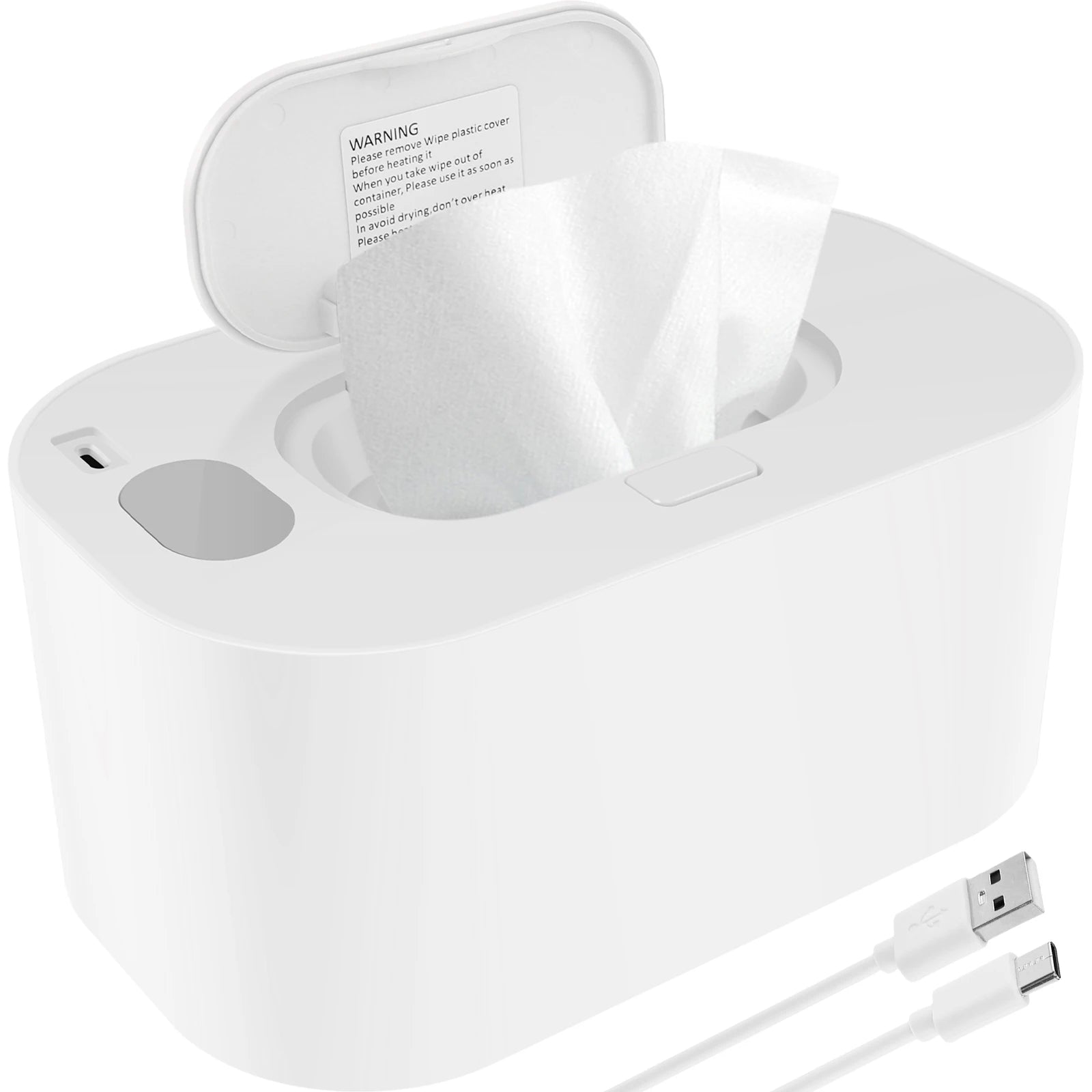 USB Babydoekjesverwarmer – Altijd warme en vochtige doekjes voor het ultieme comfort van je baby