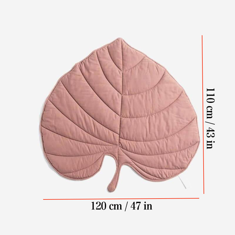 Baby speelkleed blad roze