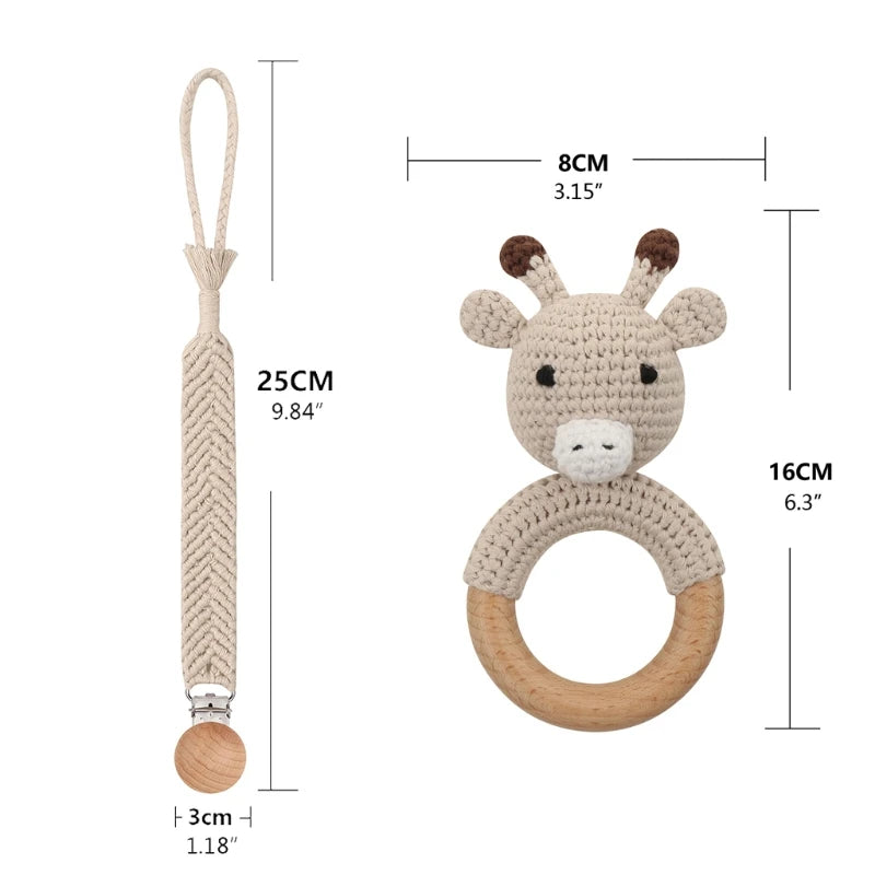 Kraamcadeau Set – Veilig en Natuurlijk Speelgoed voor Baby’s (0-2 jaar)