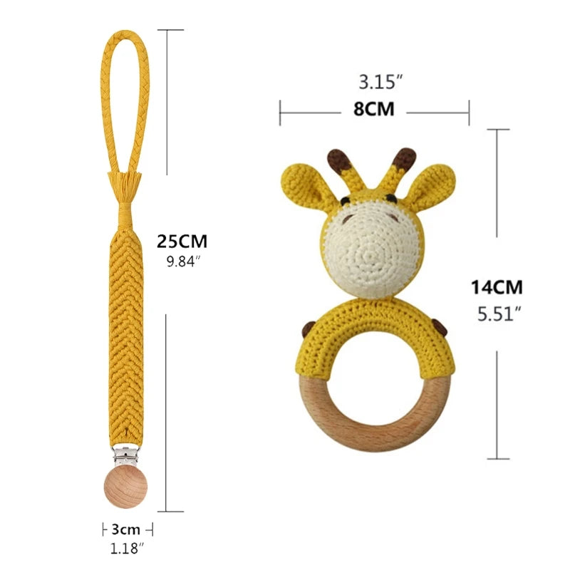 Kraamcadeau Set – Veilig en Natuurlijk Speelgoed voor Baby’s (0-2 jaar)