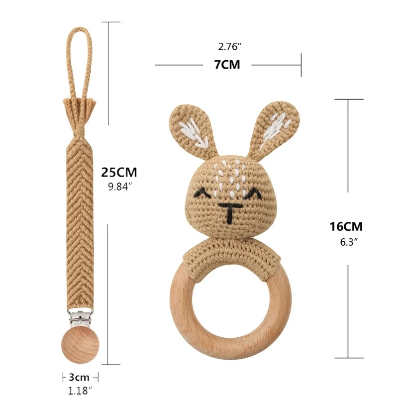 Kraamcadeau Set – Veilig en Natuurlijk Speelgoed voor Baby’s (0-2 jaar)