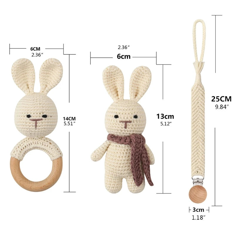 Kraamcadeau Set – Veilig en Natuurlijk Speelgoed voor Baby’s (0-2 jaar)