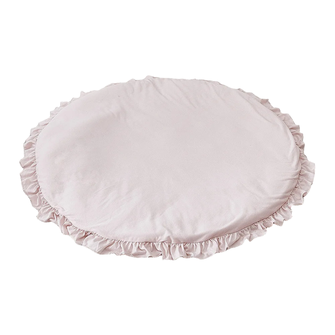 Rond speelkleed met ruches