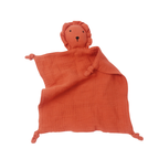 Katoenen mousseline knuffeldoekje leeuw