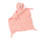 Katoenen mousseline knuffeldoekje leeuw