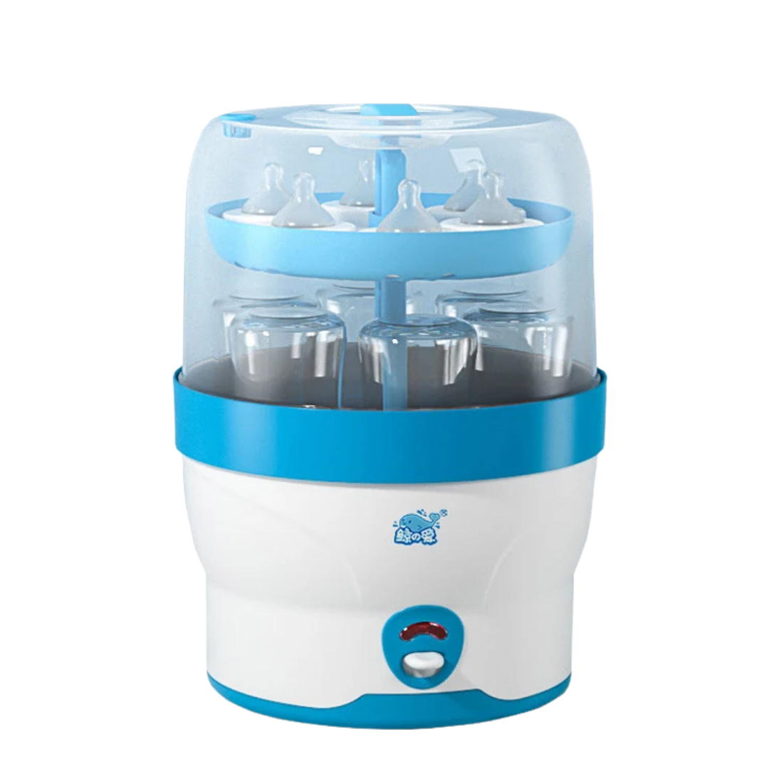 Grote Capaciteit Babyfles Sterilisator (0-6 maanden) met Automatische Uitschakeling
