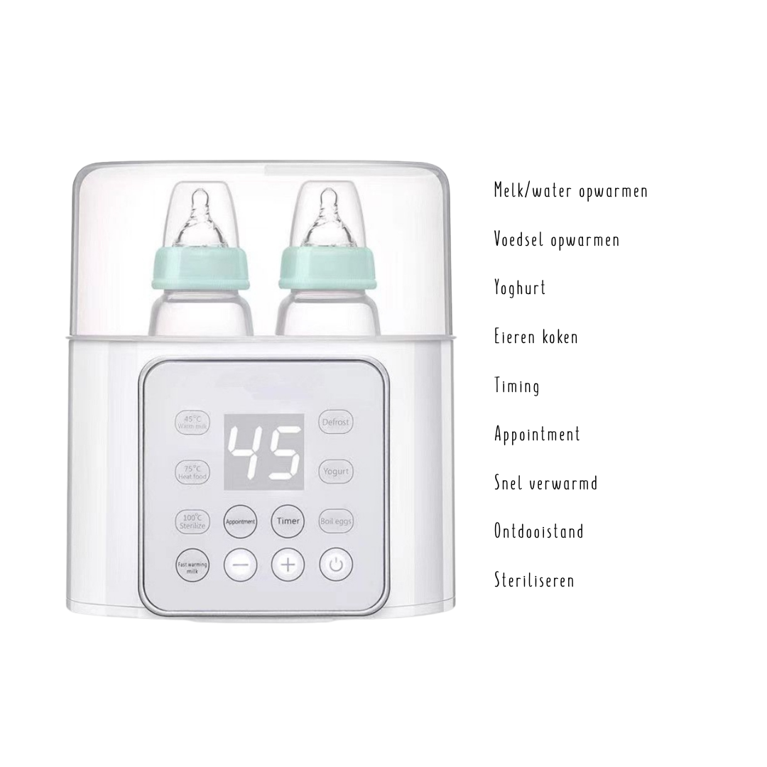Baby Bottle Warmer Multi Function Fast Baby Accessories Food Heater Milk Warmer Steriliser with Accurate Temperature Control