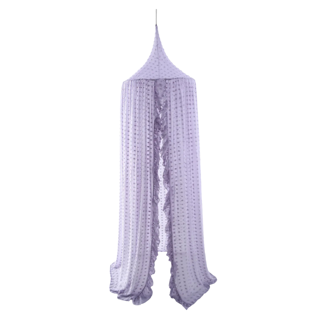 Luxe Decoratieve Hemel van Chiffon – Sprookjesachtige Beddecoratie voor Baby’s en Kinderen
