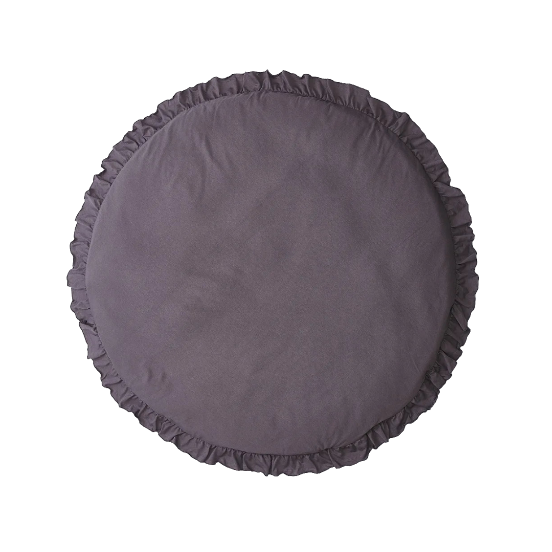 Rond speelkleed met ruches