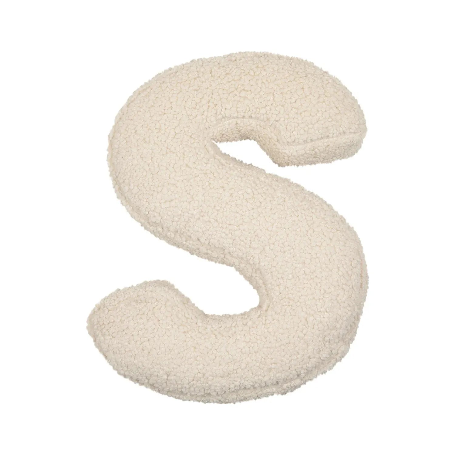 Luxe Letterkussen van Lamswol – Babykamer Accessoire & Cadeau Idee