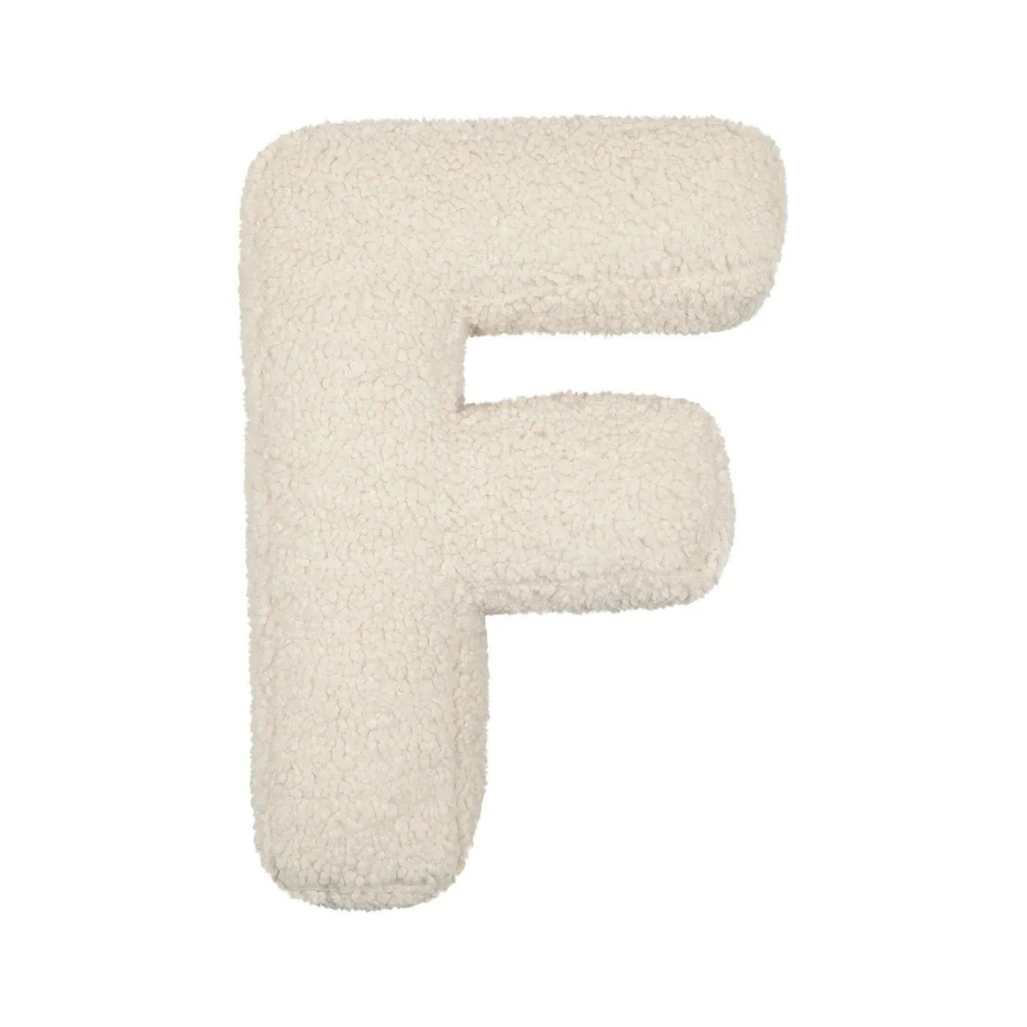 Luxe Letterkussen van Lamswol – Babykamer Accessoire & Cadeau Idee