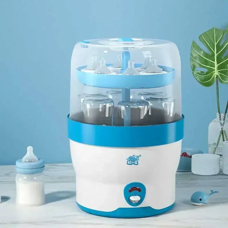 Grote Capaciteit Babyfles Sterilisator (0-6 maanden) met Automatische Uitschakeling