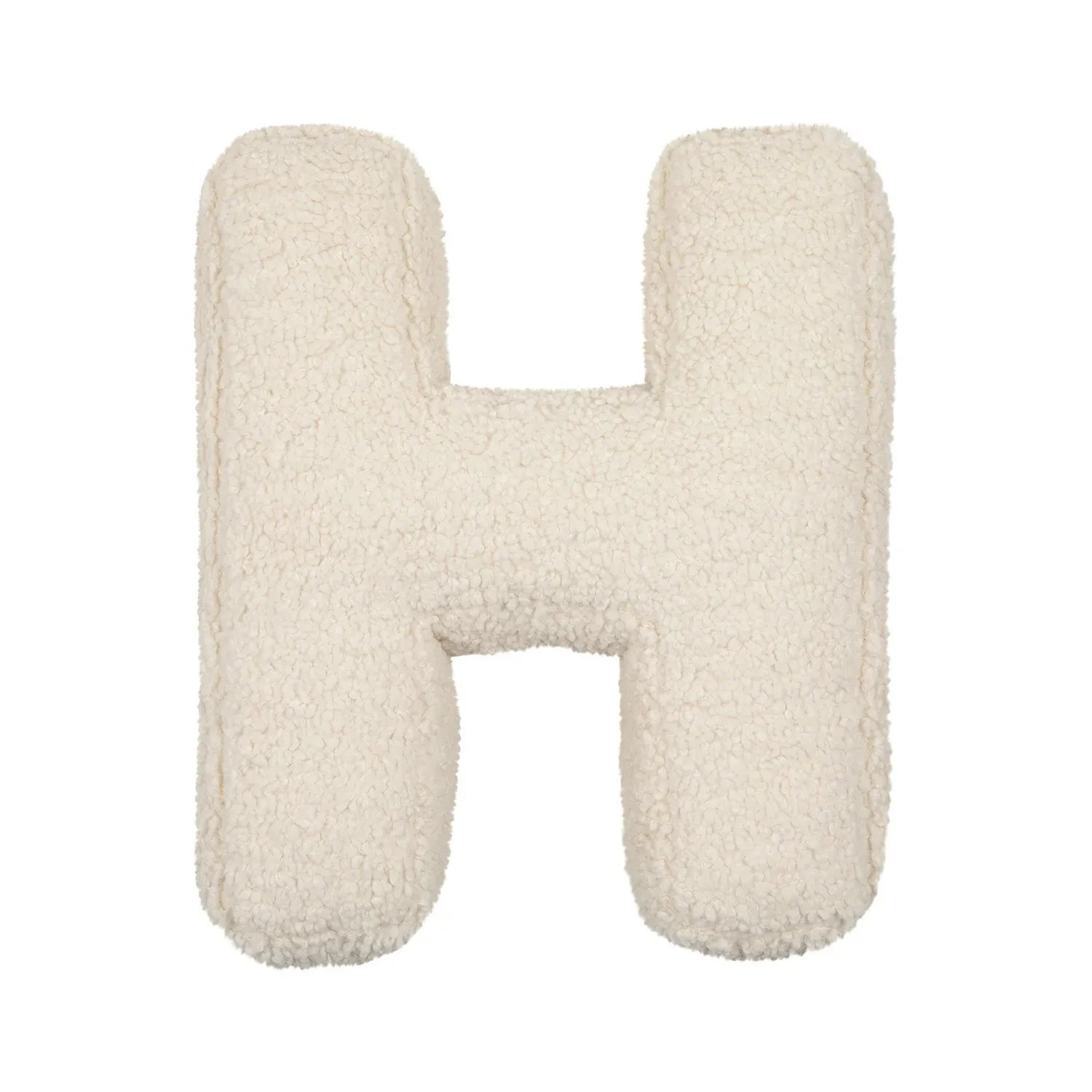 Luxe Letterkussen van Lamswol – Babykamer Accessoire & Cadeau Idee