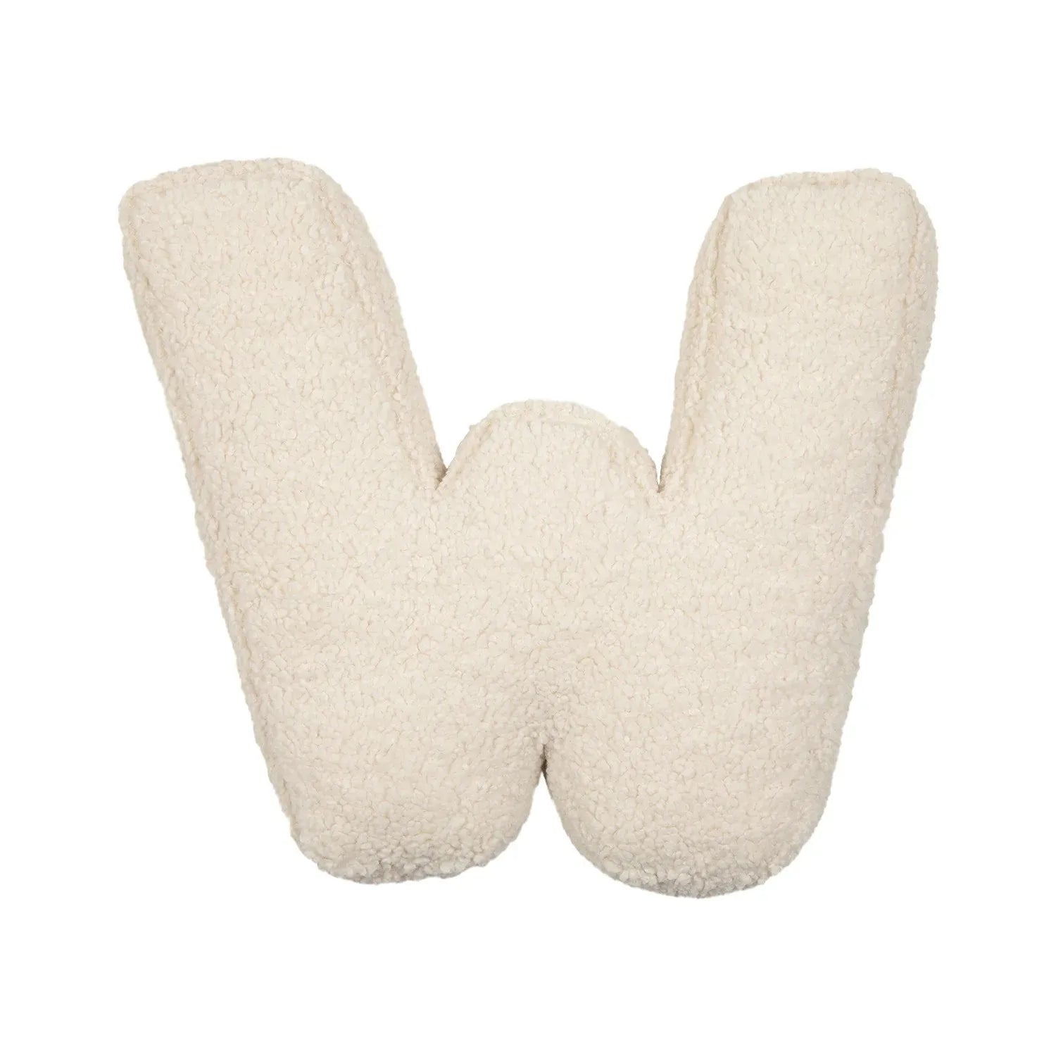 Luxe Letterkussen van Lamswol – Babykamer Accessoire & Cadeau Idee