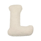 Luxe Letterkussen van Lamswol – Babykamer Accessoire & Cadeau Idee