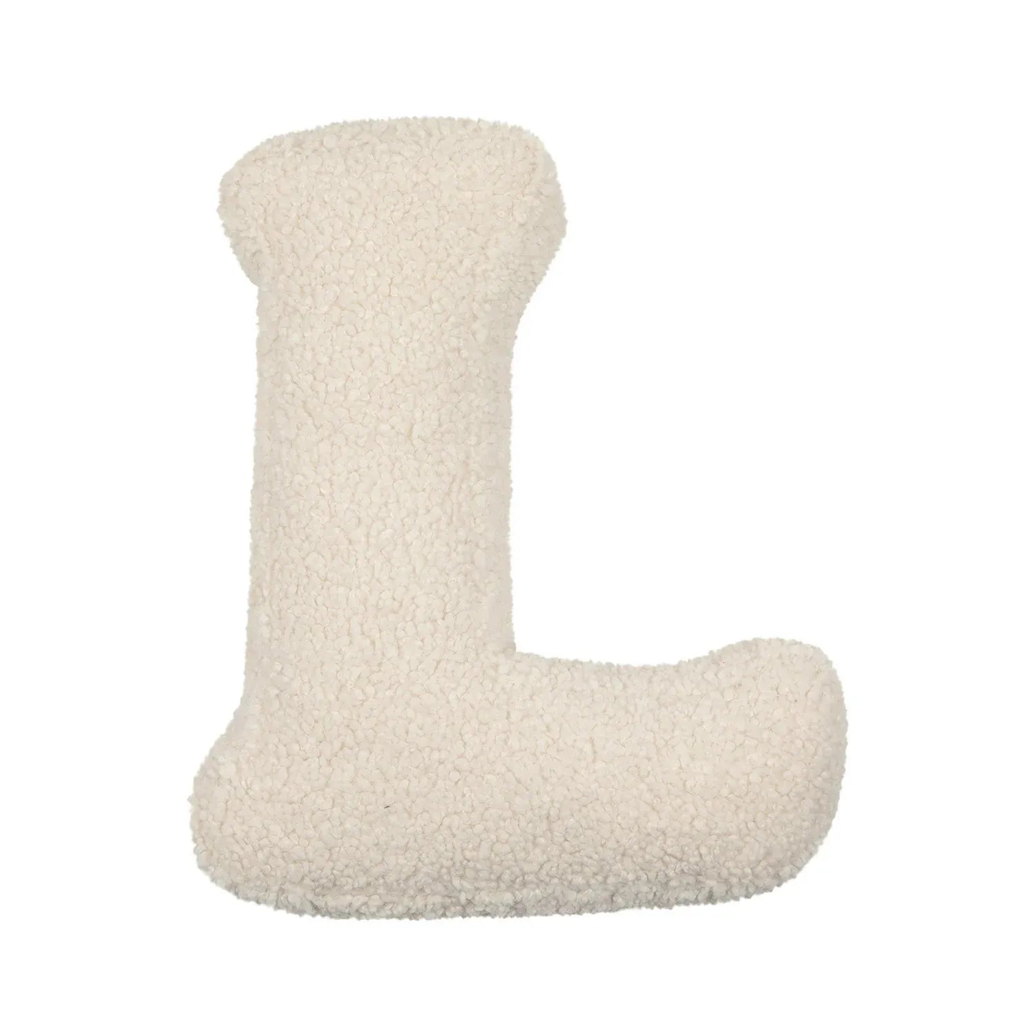 Luxe Letterkussen van Lamswol – Babykamer Accessoire & Cadeau Idee