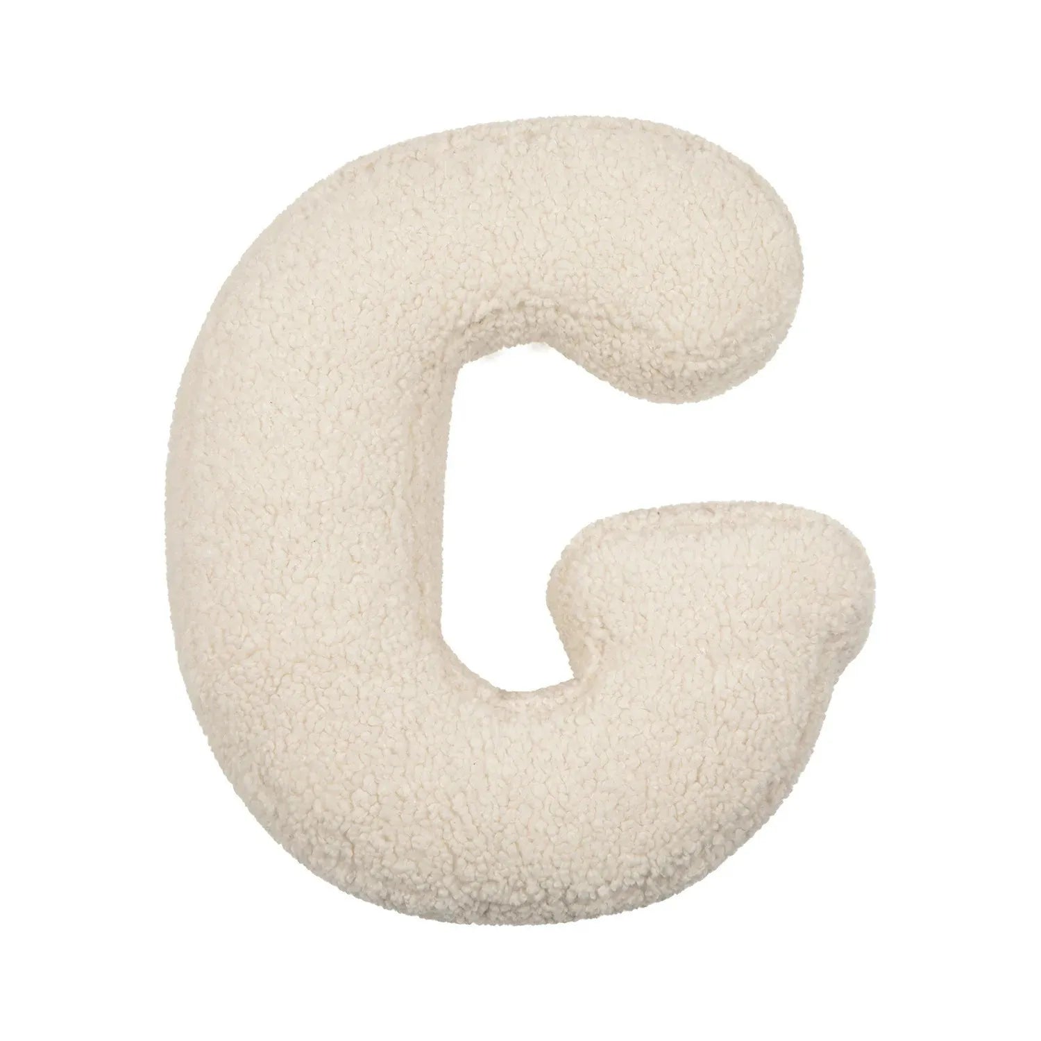 Luxe Letterkussen van Lamswol – Babykamer Accessoire & Cadeau Idee