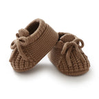 Zachte Newborn pantoffeltjes – unisex (0-12 maanden)