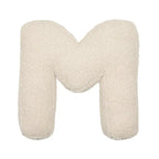 Luxe Letterkussen van Lamswol – Babykamer Accessoire & Cadeau Idee