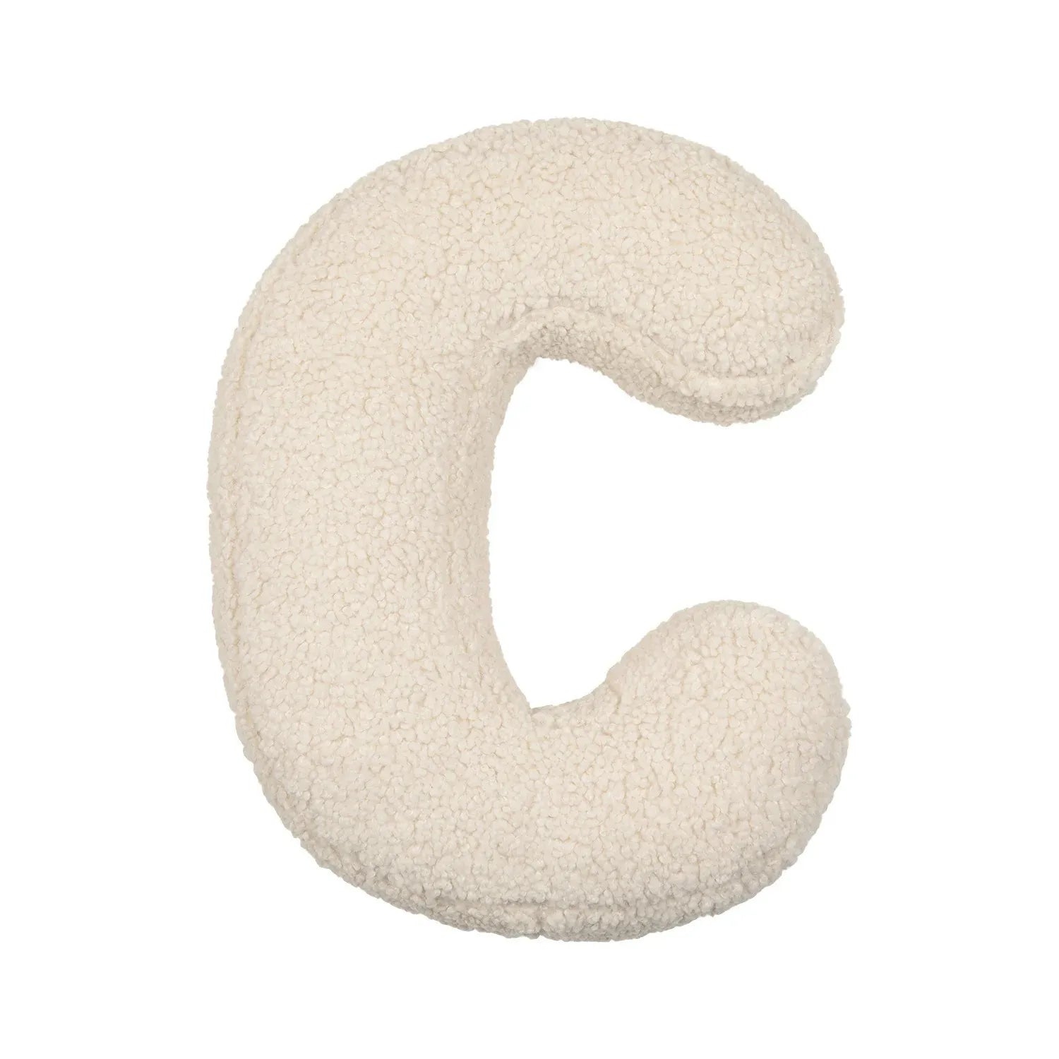 Luxe Letterkussen van Lamswol – Babykamer Accessoire & Cadeau Idee