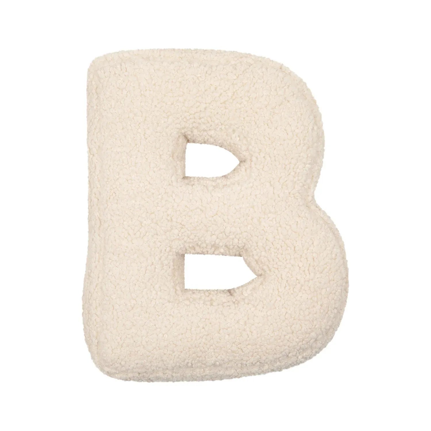 Luxe Letterkussen van Lamswol – Babykamer Accessoire & Cadeau Idee