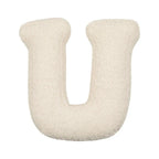 Luxe Letterkussen van Lamswol – Babykamer Accessoire & Cadeau Idee