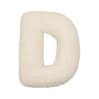 Luxe Letterkussen van Lamswol – Babykamer Accessoire & Cadeau Idee