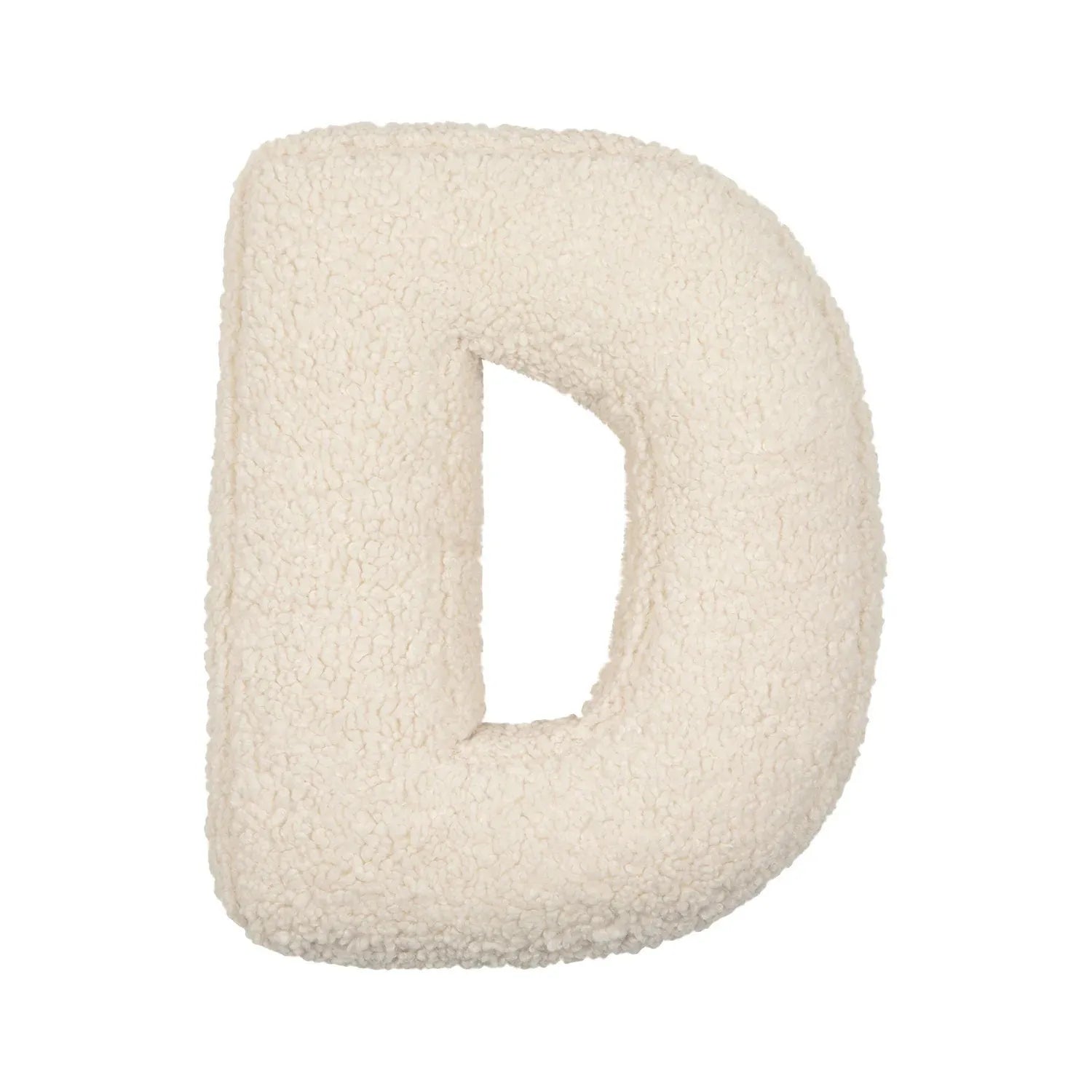 Luxe Letterkussen van Lamswol – Babykamer Accessoire & Cadeau Idee