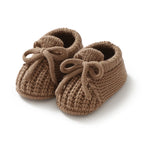 Zachte Newborn pantoffeltjes – unisex (0-12 maanden)