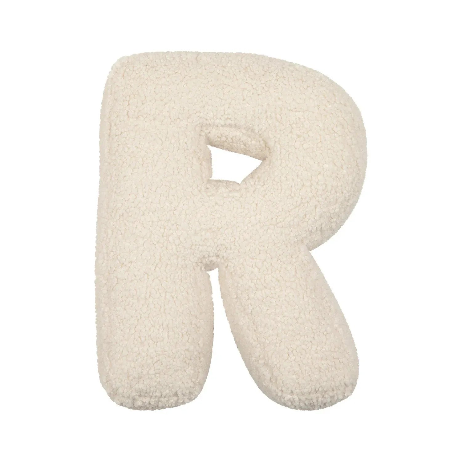 Luxe Letterkussen van Lamswol – Babykamer Accessoire & Cadeau Idee