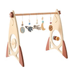 Educatieve babygym raketmodel hout