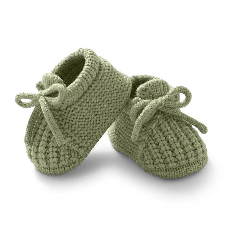 Zachte Newborn pantoffeltjes – unisex (0-12 maanden)