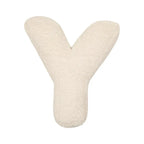 Luxe Letterkussen van Lamswol – Babykamer Accessoire & Cadeau Idee