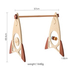 Educatieve babygym raketmodel hout