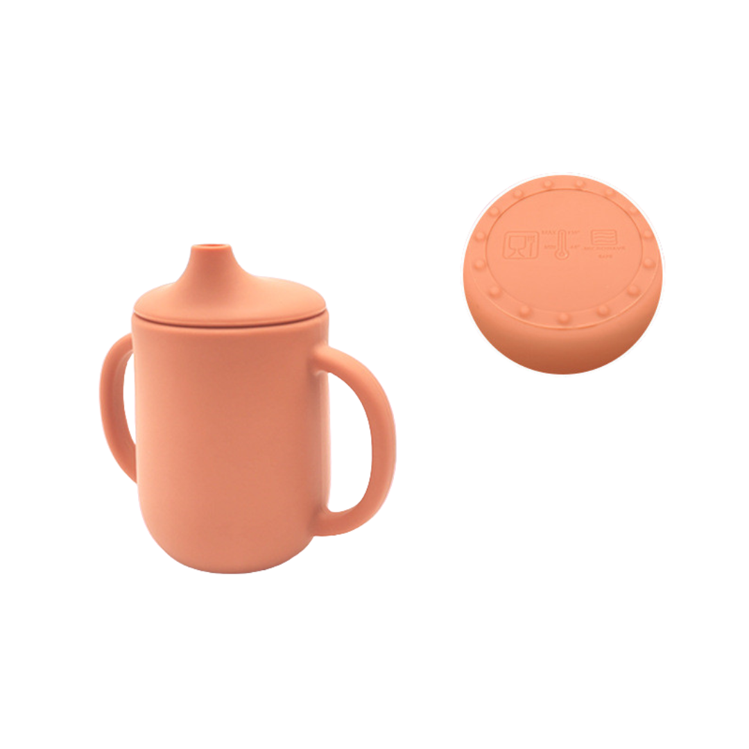 Siliconen Tuitbekers met Handvaten – Lekvrij, BPA-vrij & Ideaal voor Kleine Handjes