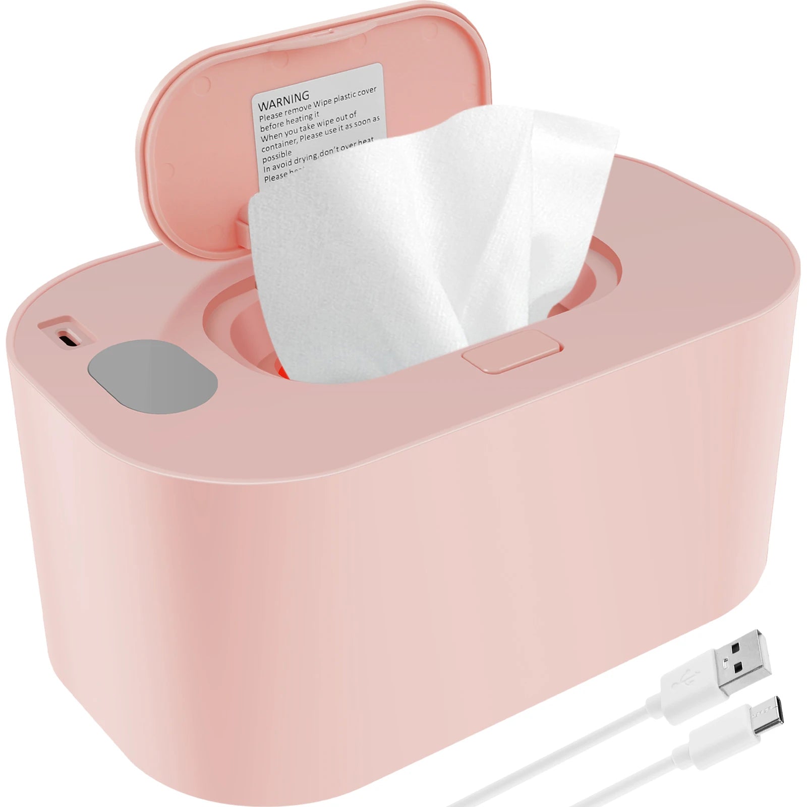 USB Babydoekjesverwarmer – Altijd warme en vochtige doekjes voor het ultieme comfort van je baby