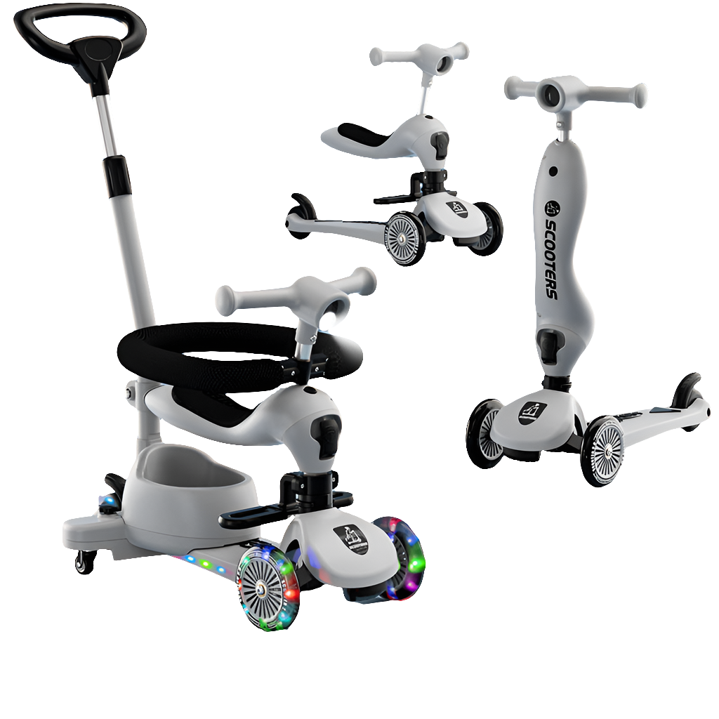 Multifunctionele Kinderstep 5-in-1 – Groeit Mee met Jouw Kind | Voor Binnen en Buiten
