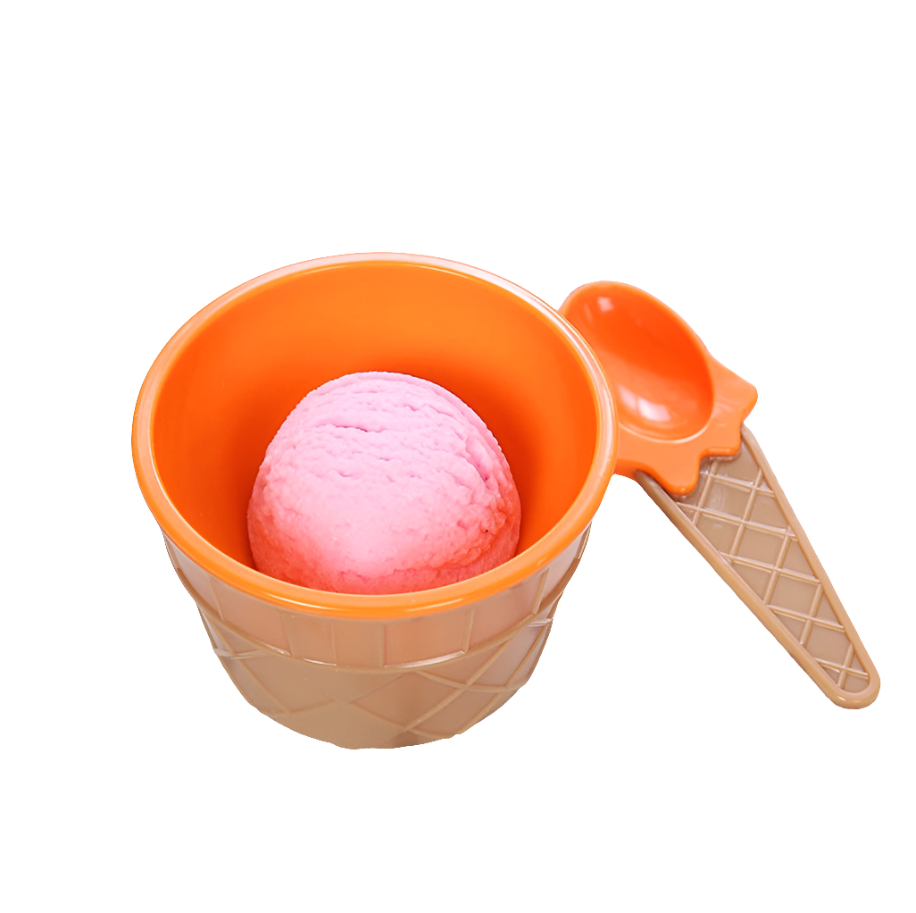 IJsco-set met Bakje en Lepel – Kleurrijk Speelgoedservies
